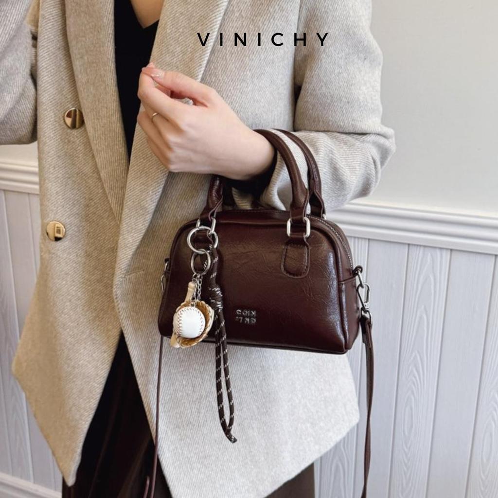 Túi xách nữ đeo chéo, đeo vai VINICHY size 20cm HA814 | BigBuy360 - bigbuy360.vn