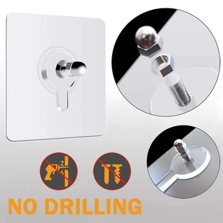5 / 10 / 15 Cái Móc Treo Tường Vít Dính Chắc Chắn Cho Nhà Bếp Phòng Tắm - Khung Ảnh Cố Định Bảo Quản Móng Tay