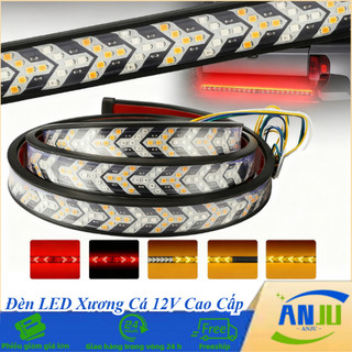 Đèn LED Xương Cá 12V Cao Cấp - Chống nước, sáng rõ, nâng cao an toàn và thẩm mỹ cho đuôi xe