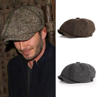 Mũ beret phong cách retro xuân thu, phù hợp wear thường ngày, newsboy hat