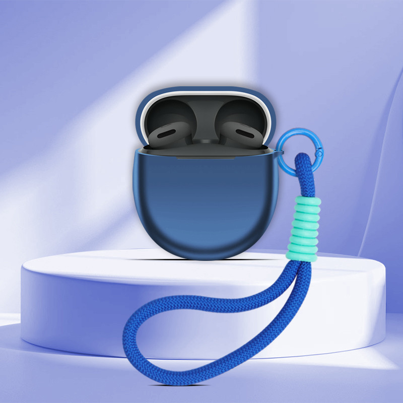 Dành Cho Google Pixel Buds 2A Tai Nghe Silicon Vỏ Bảo Vệ Tai Nghe Chống Sốc Vỏ Mềm Tay Chống Bụi Bảo Vệ Tai Nghe Vỏ Mềm Có Dây Buộc