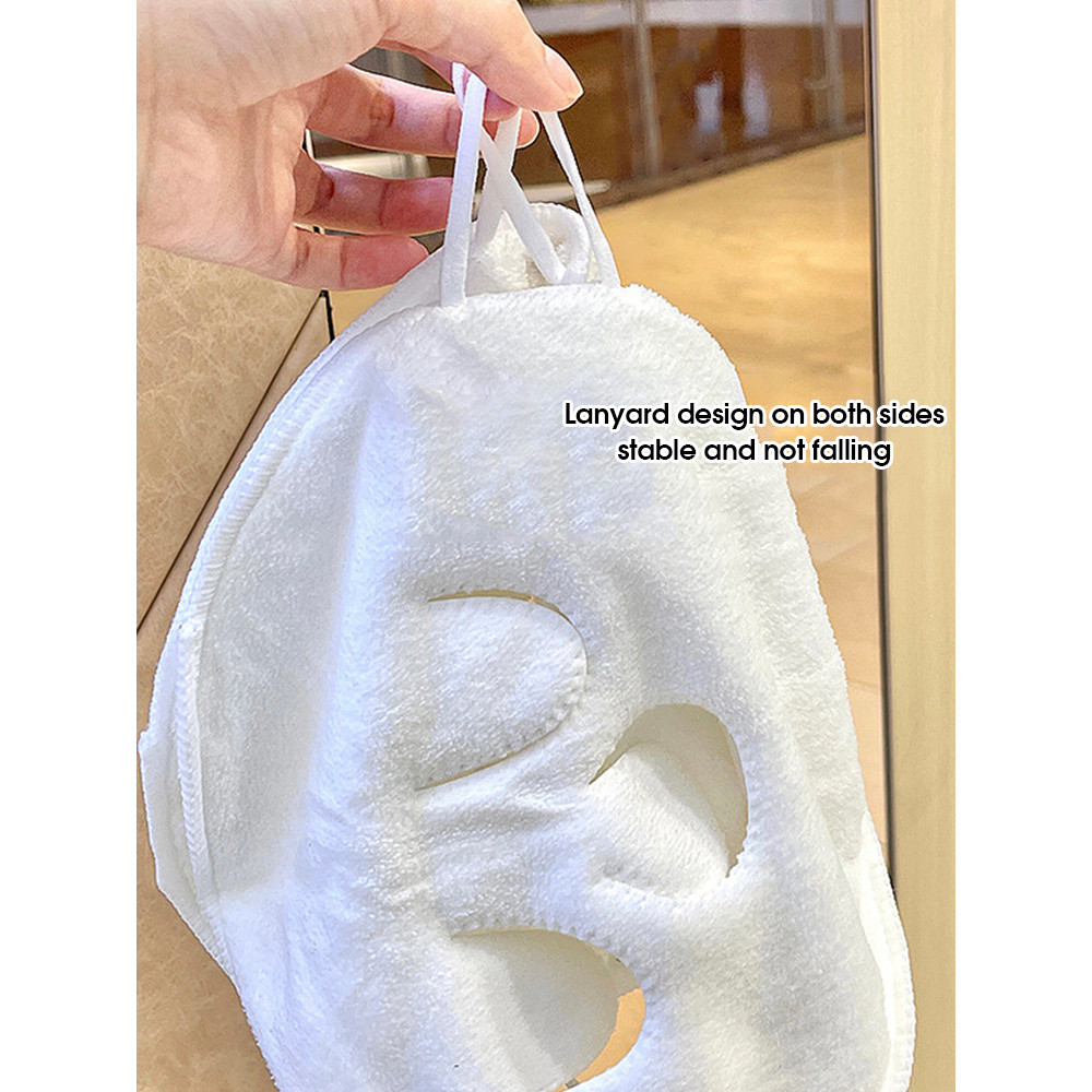 1 Khăn nóng / lạnh dày Khăn Cotton nguyên chất Mặt nạ SPA Mặt nạ nóng Mặt nạ làm đẹp dưỡng ẩm Trẻ hóa làm đẹp Làm