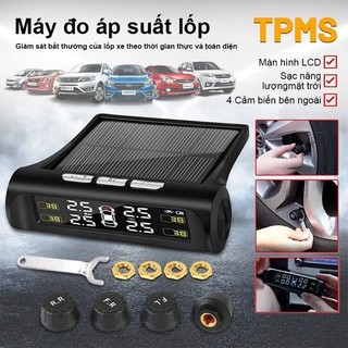 2026 Cảm biến áp suất lốp ô tô TPMS màn hình led màu van ngoài - Bản cao cấp lõi đầu cảm biến bằng đồng-Dễ dàng cài đặt
