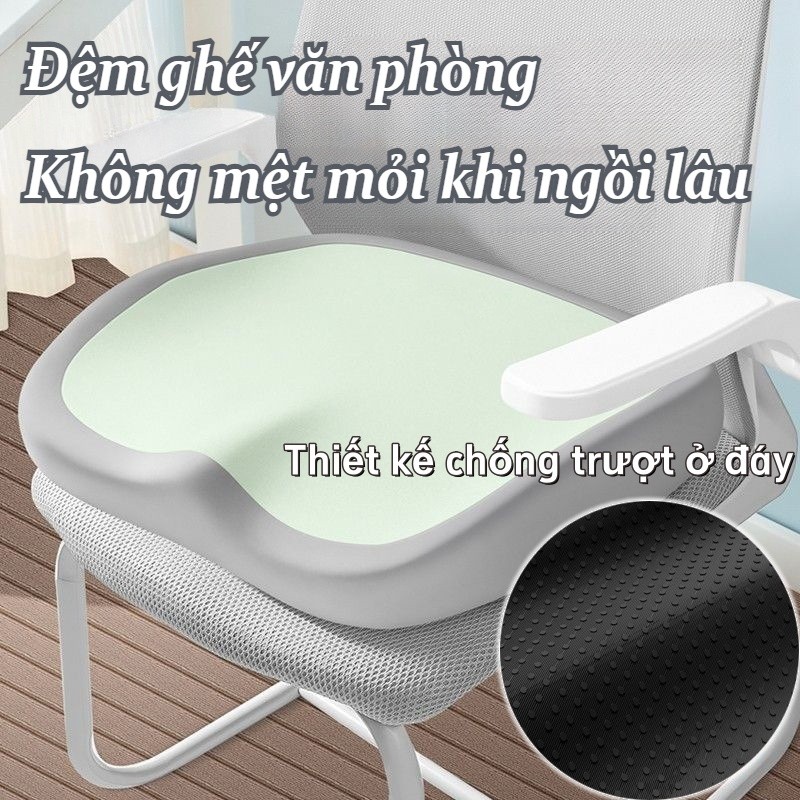 Đệm ngồi xốp cho ghế văn phòng và ô tô, ái giúp ngồi thoải mái cả ngày tiện dụng,thoáng khí