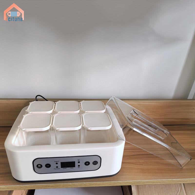 Máy làm sữa chua Acutuna Tiết kiệm năng lượng dễ dàng Kiểm soát nhiệt độ không đổi trong gia đình