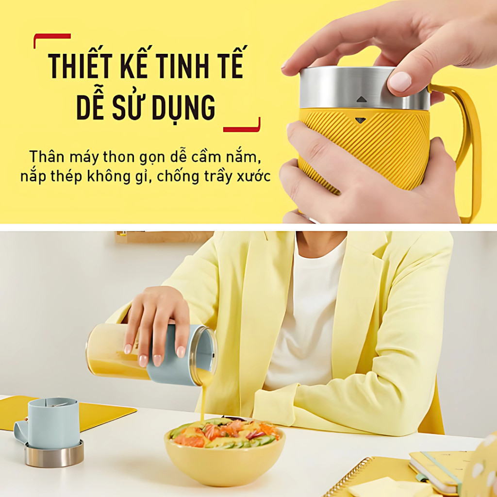 Máy xay sinh tố cá nhân Tefal LightMix BL1C0230/BL1C0430 - Bảo hành chính hãng 24 tháng