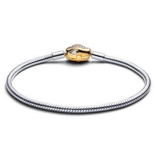 Hàng hóa giao ngay Nhẫn mềm mạ vàng 14K Khóa rắn cong độc đáo