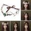 CATIYAHA Trụ sở, Thiết kế cây nho phong cách cô dâu Elven Crown, Phụ kiện váy chủ đề phù thủy Phụ kiện đám cưới Vương miện Woodland
