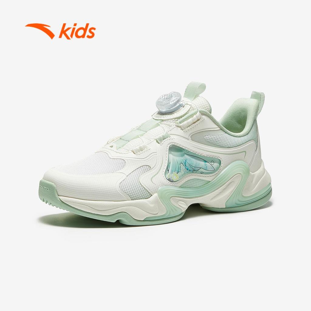 ANTA Kids ELF Lightweight Giày Chạy Thể Thao Bé Gái 3225D5521 Size 33-39 Siêu Nhẹ Thoáng Khí, Đàn Hồi
