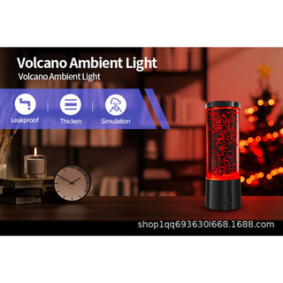 Đèn LED Nhiều Màu Sắc Núi Lửa Ngọn Lửa Không Khí Ánh Sáng Quà Tặng Sáng Tạo Trang Trí Phòng Ngủ Lãng Mạn Đèn Ngủ B3NW