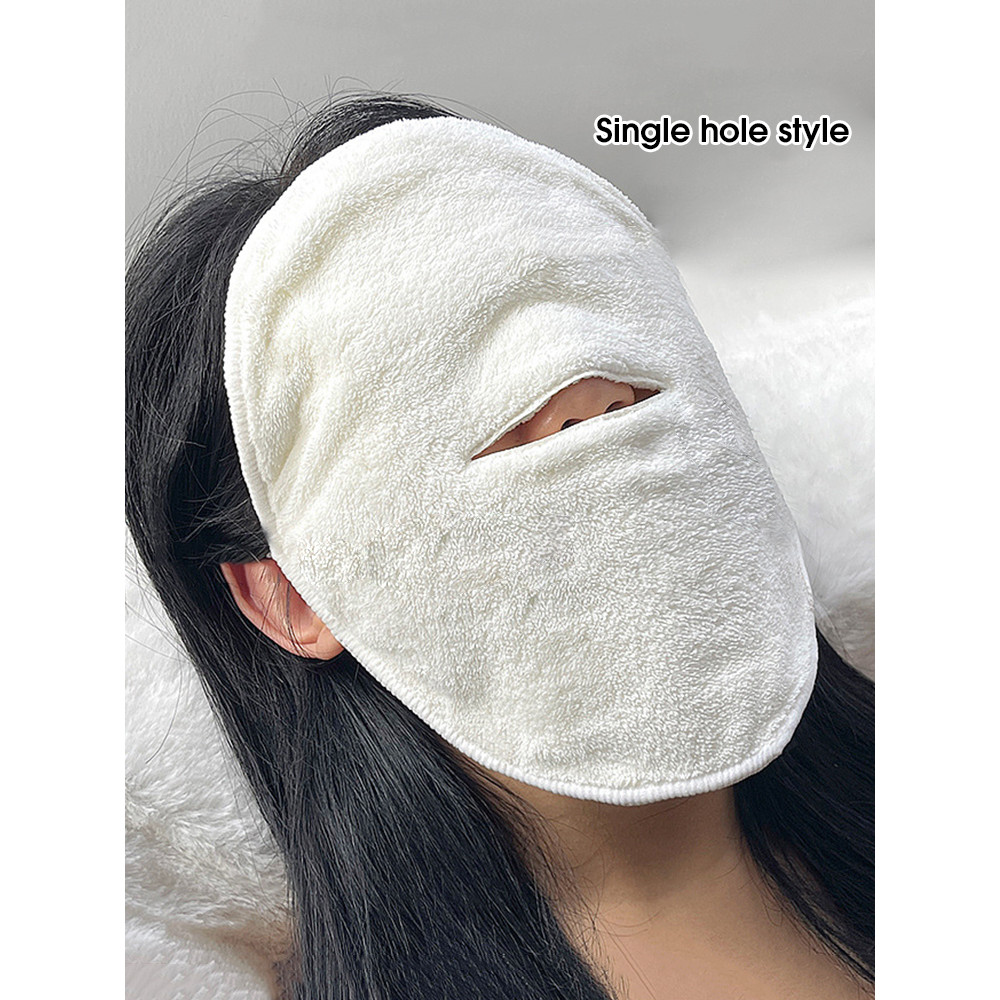 1 Khăn nóng / lạnh dày Khăn Cotton nguyên chất Mặt nạ SPA Mặt nạ nóng Mặt nạ làm đẹp dưỡng ẩm Trẻ hóa làm đẹp Làm
