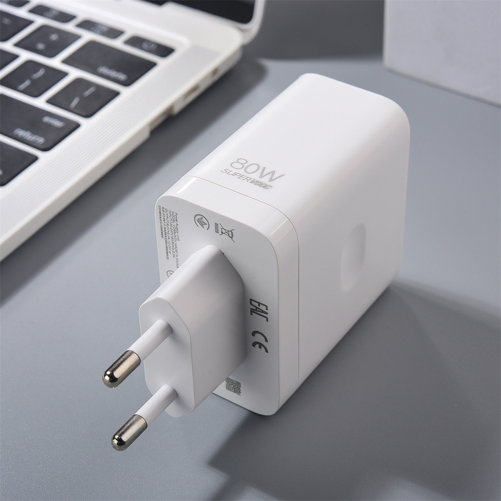 Chính Hãng 80W SuperVooc Sạc Cho OPPO Reno 13 12 11 10 Pro Find X8 X7 X6 Pro USB Siêu Nhanh Sạc Adapter 6.5A Loại C Cáp