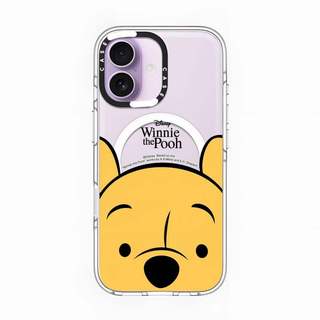 CASECASE X Winnie the Pooh Ốp điện thoại hút từ tính trong suốt cho iPhone 17 / 16 / 15 / 14 / 13 Pro Max | Ốp lưng Acrylic pha lê trong suốt có bao bì cao cấp
