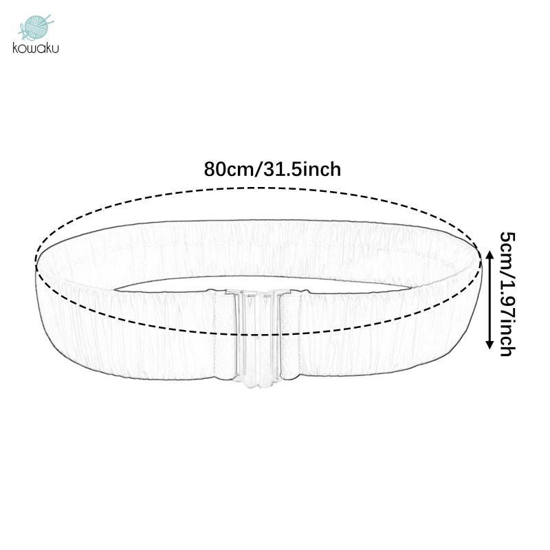 Thắt lưng Cinch chunky cho áo khoác phồng mùa đông