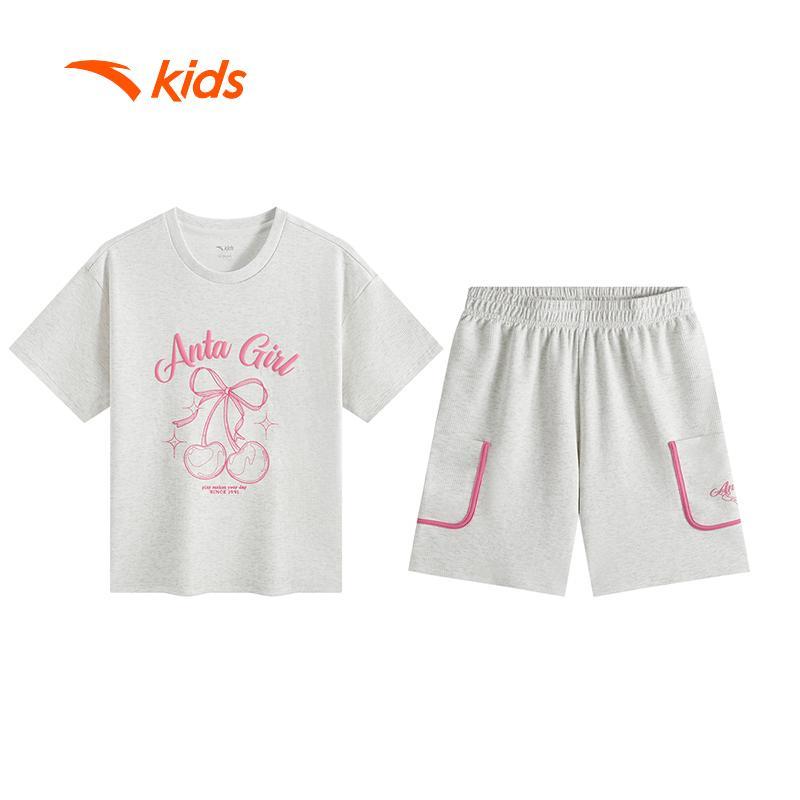 Bộ Quần Áo Thể Thao Bé Gái ANTA Kids 3625C8107