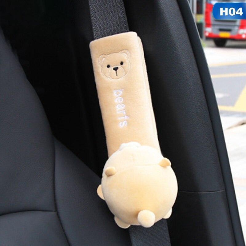 Cartoon Animal Car Belt Shoulder Cover Car Seat Belts Universal Shoulder Pad Accessory