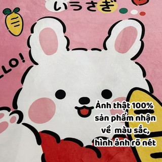 (MẪU 19->25) Ga Nỉ Nhung Bo Chun 5D Ga bọc đệm cho bé mềm mướt hoạt hình+ đủ kích cỡ chân đệm 13cm + may theo yêu cầu