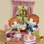 EPOCH Sylvanian Families Doll 【Maple Cat Family】 FS-30