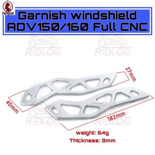 Trang trí kính chắn gió xe máy bằng nhôm CNC cho ADV 150 ADV 160
