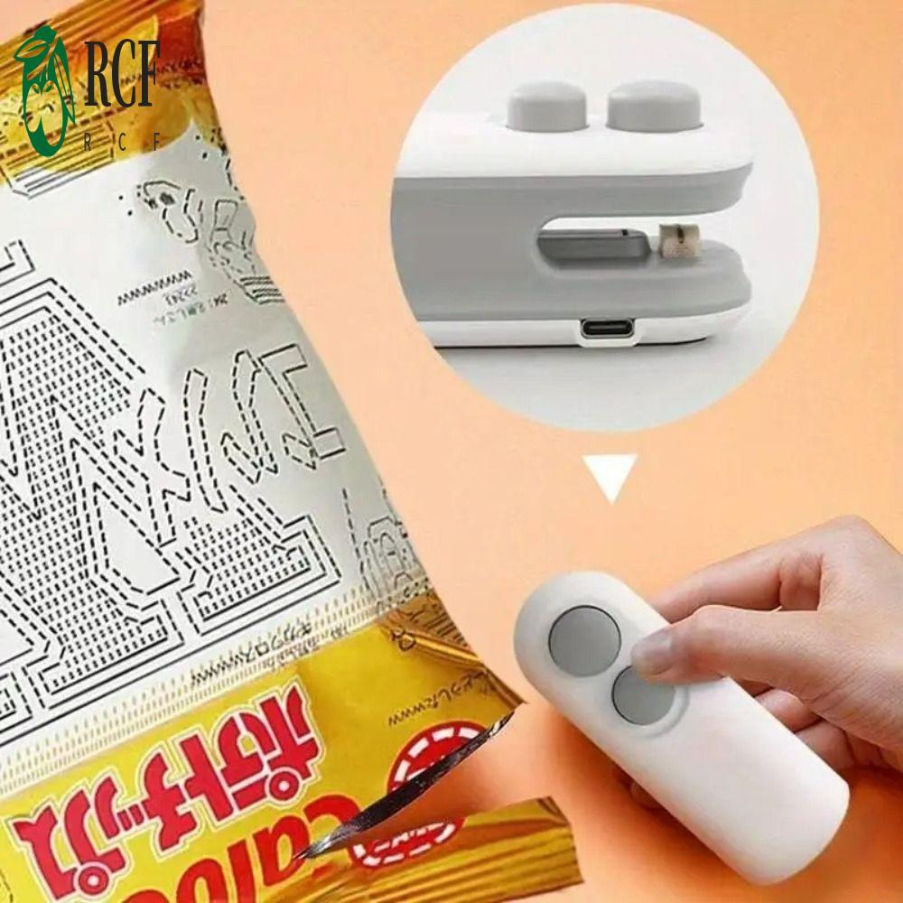 Máy bịt nhiệt Mini 2 trong 1 có thể sạc lại cho túi nhựa - Máy bịt chân không di động để sử dụng tại nhà