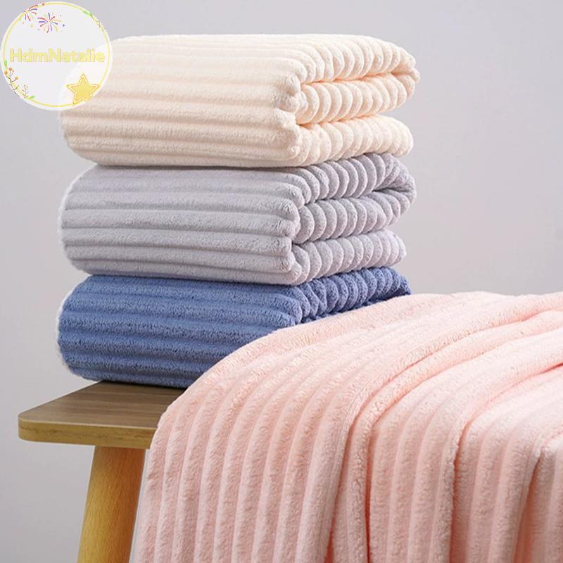 HdmNatalie Hộ Gia Đình Bọc Khăn Tắm Mềm Dày Thấm Hút Khăn Thể Thao Khăn Đi Biển VN