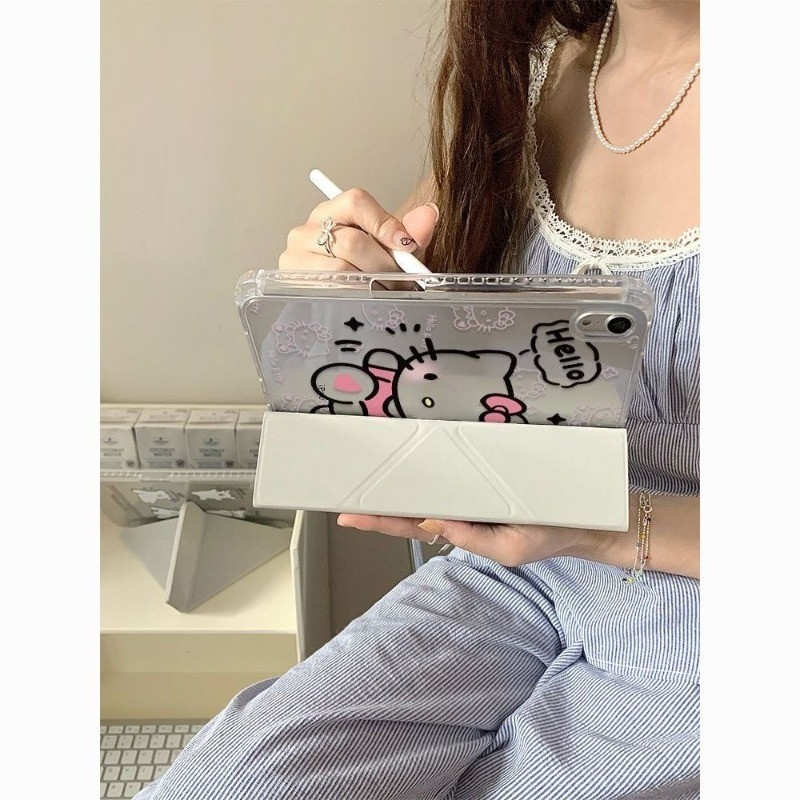 Ốp Bảo Vệ Cho iPad Mini4 / 5 / 6 Air4 / air5 25S A16 gen11th Air2 air 13 inch Gen7 Gen8 Gen9 air11 Gen5 / 6 thế hệ thứ 10 M2 Air6 M3 Air7 M4 24S pro11 pro122.9 Vỏ Máy Tính Bảng Hoạt Hình Dễ Thương
