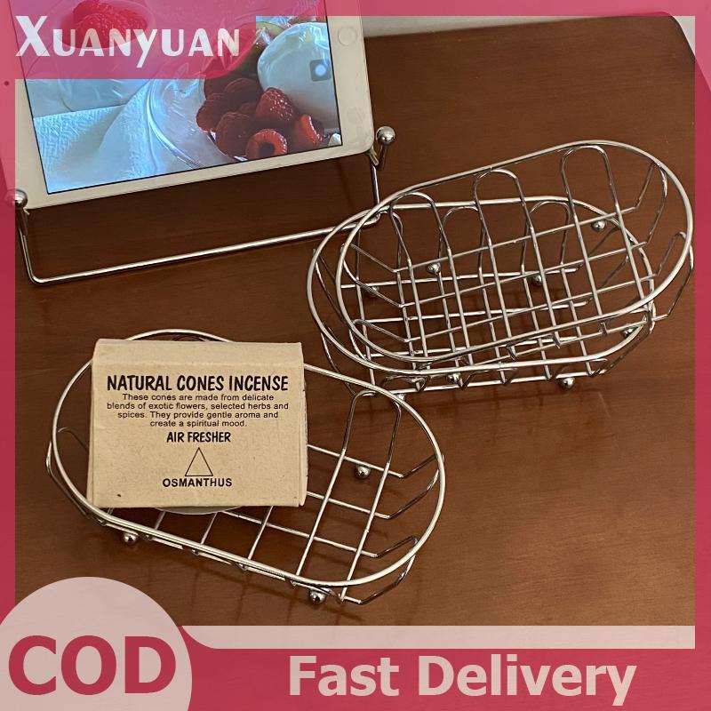 Giỏ đựng đồ sắt XUAN Sắp xếp đa năng cho phụ kiện, mỹ phẩm, trang điểm, bàn làm việc, đạo cụ ảnh, giỏ kệ VN