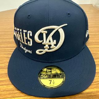 Mũ đội MLB màu xanh navy - Logo Los Angeles Dodgers - Sản phẩm mới/hàng like new