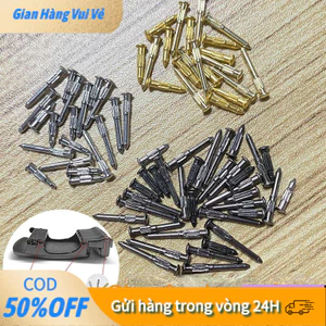 Đầu Khóa Dây Nịt Nam – Khóa Tự Động Lắp Vít, Đinh Tán Thép, Chốt Liên Kết Phù Hợp Da Bản 3.0–3.5cm