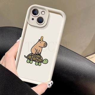 Tương thích với Honor X8C X6C X6A X6B X5 X5B Plus X7C X9A X9C Smart X9B X7 X9 5G Vỏ Mềm Silicon Capybara Hình Thú Dễ Thương