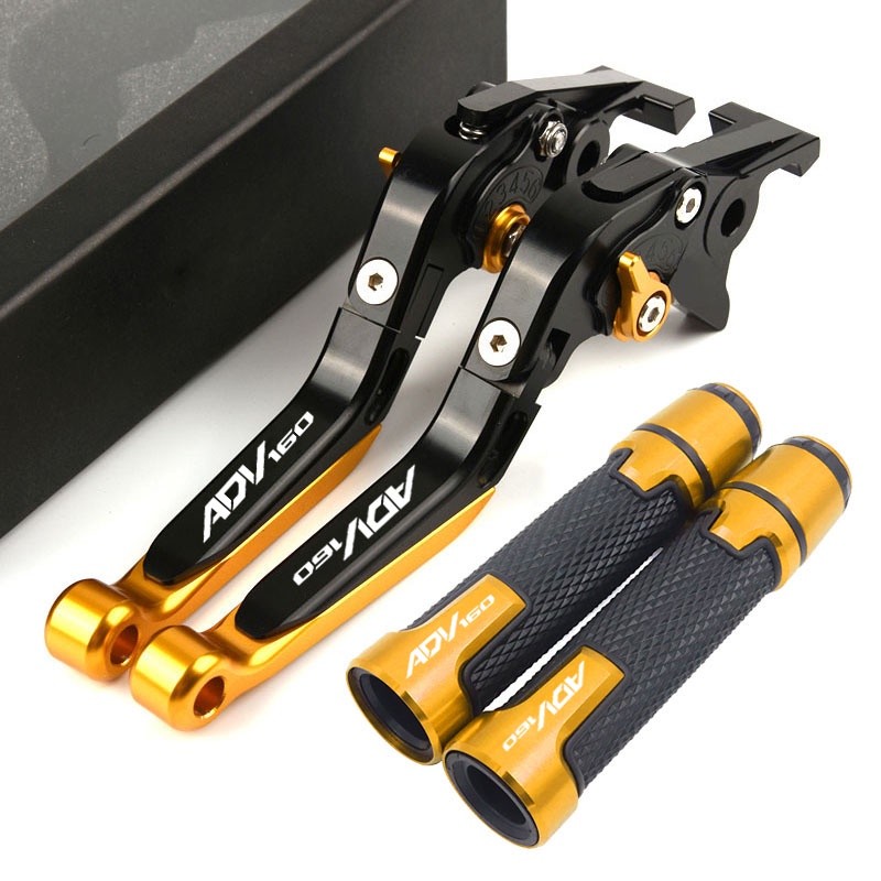 Dành Cho Xe HONDA ADV160 2022-2026 Sửa Đổi Hợp Kim Nhôm CNC 6 Giai Đoạn Có Thể Điều Chỉnh Có Thể Gập Lại Phanh Ly Hợp Bộ Đòn Bẩy Có Tay Cầm Tay Cầm Phụ Kiện Keo