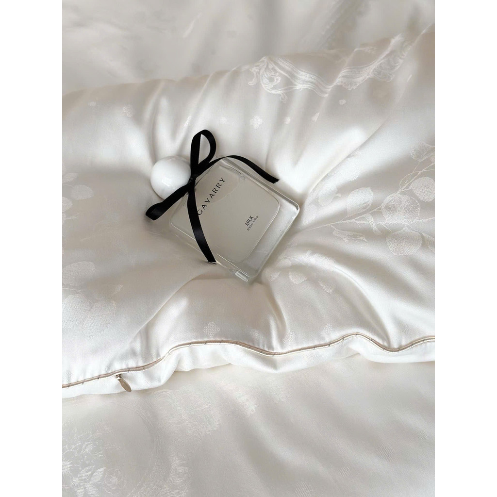 Ruột chăn Tencel Cotton dệt Jacquard Memminbedding Luxury mềm mịn Êm nhẹ  dệt nổi hoa văn tinh tế - CH665