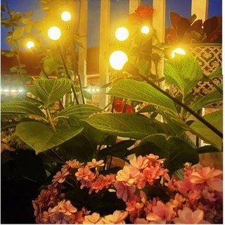 lễ hội Đèn năng lượng mặt trời đèn đom đóm trang trí sân vườn chậu cây đèn led ngoài trời kháng nước Đèn khí quyển