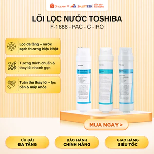 Lõi lọc nước Toshiba F-1686 - PAC - C - RO, Bộ lọc dùng cho máy lọc nước TWP-N1686UV, TWP-N1843SV