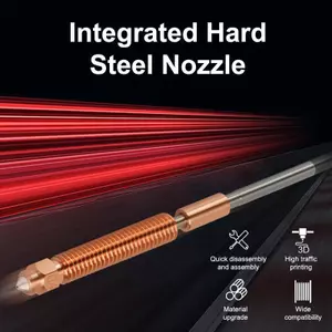 QIUWU Dành Cho Đầu Phun Creality K2 Plus Bộ Vòi Phun Nhanh Bằng Thép Cứng In Hoa Cao Cấp Bằng Kim Loại Cho Máy In 3D Creality.
