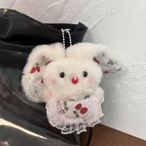 PlumHOUSE Hoạt Hình Sang Trọng Búp Bê Móc Khóa Ngọt Ngào Dễ Thương Túi Mặt Dây Chuyền Trang Trí Móc Khóa Ô Tô Cho Nữ Cặp Đôi Quà Tặng VN