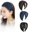 FEDAOG Vòng buộc tóc bên rộng, Dây buộc tóc lưới ren chống trượt rỗng, Mũ nón co giãn hợp thời trang Phụ kiện tóc Nữ Băng đô buộc tóc ren cho nữ Cô gái