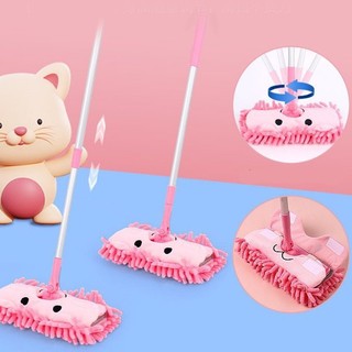 【BabyJoy】Đồ Chơi Hốt Rác Mini,Chổi trẻ em cây lau nhà,Dạy Trẻ Kỹ Năng Làm Việc Nhà,Vật liệu thân thiện với môi trường