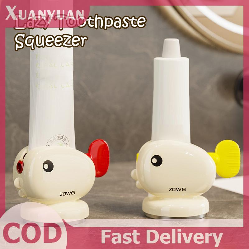 XUAN Cá Voi Dễ Thương Hướng Dẫn Sử Dụng Kem Đánh Răng Bóp Giá Để Đồ Có Cốc Hút Kem Đánh Răng Cán Máy Làm Sạch Da Mặt Bóp Kẹp VN