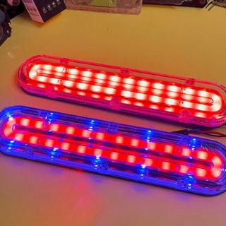 Đèn hậu sau 6 x 30cm cho xe 3 chế độ phanh, demi, xi nhan điện chung 12,24v
