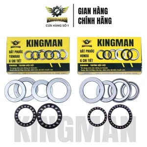 Bát phốt ( chén cổ ) 6 chi tiết KINGMAN dùng cho các dòng xe ga, xe số chất lượng, chính hãng KINGMAN