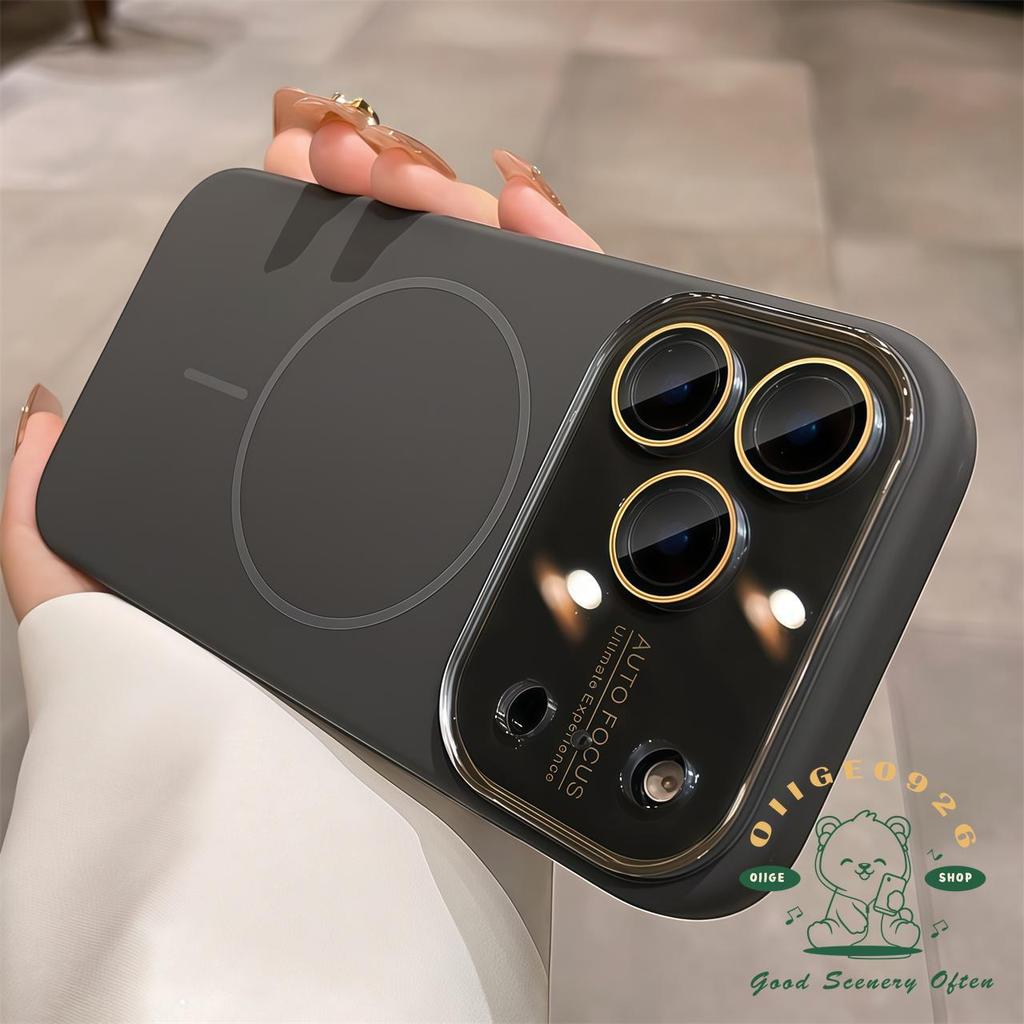 【 Ốp lưng iPhone17 】 Vỏ điện thoại từ tính dạng lỏng màu kẹo iphone17 Pro Max16 15 14 13 cho vỏ iPhone Vỏ mềm silicon TPU chống sốc