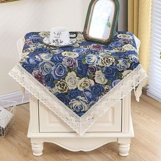 [Cao cấp Mỹ] Tấm che bụi tủ đầu giường, Khăn trải bàn vuông, Khăn ăn, Vỏ vải chống nắng cho máy giặt