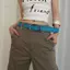 K & W Rivet Punk Kim Khóa Thắt Lưng Nam Nữ Thời Trang Đa Năng Y2K Quần Jean Trang Trí Dây Da Hip Hop Retro Thắt Lưng vn