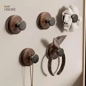 PlumHOUSE 1 / 2 / 4 Móc Cửa Hạt Dính Phòng Tắm Giá Treo Khăn -Drill Treo Tường Móc Treo Áo Cho Nhà Bếp VN