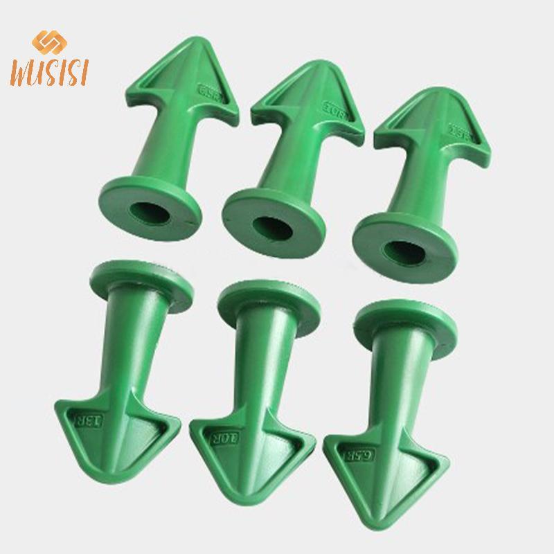 [WUSISI] 3 Dụng cụ bôi vòi phun Caulk Silicone Dụng cụ bịt kín Hoàn thiện vữa Bộ dụng cụ cạo sàn gạch làm sạch bụi bẩn Thìa MỚI
