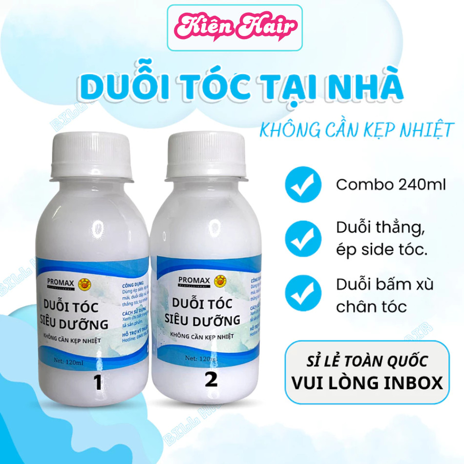 Thuốc duỗi tóc tại nhà không cần kẹp nhiệt, thuốc ép tóc tại nhà đơn giản, hiệu quả | Trunghair