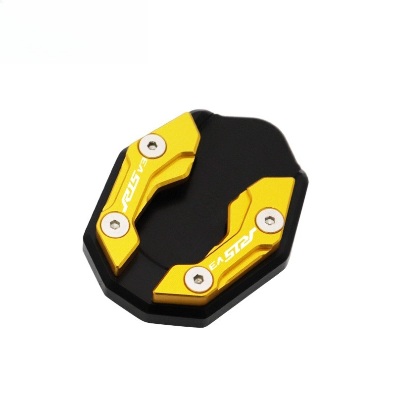 Thích hợp cho Yamaha R15 V3 MT15 XMAX300 / 125 Phụ kiện sửa đổi Hỗ trợ chân Đệm cực lớn Khung bên mở rộng