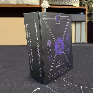 78 lá Agatha All Along Tarot Deck dành cho người mới bắt đầu Hướng dẫn tâm linh di động cho trò chơi hội đồng tiệc solekvn