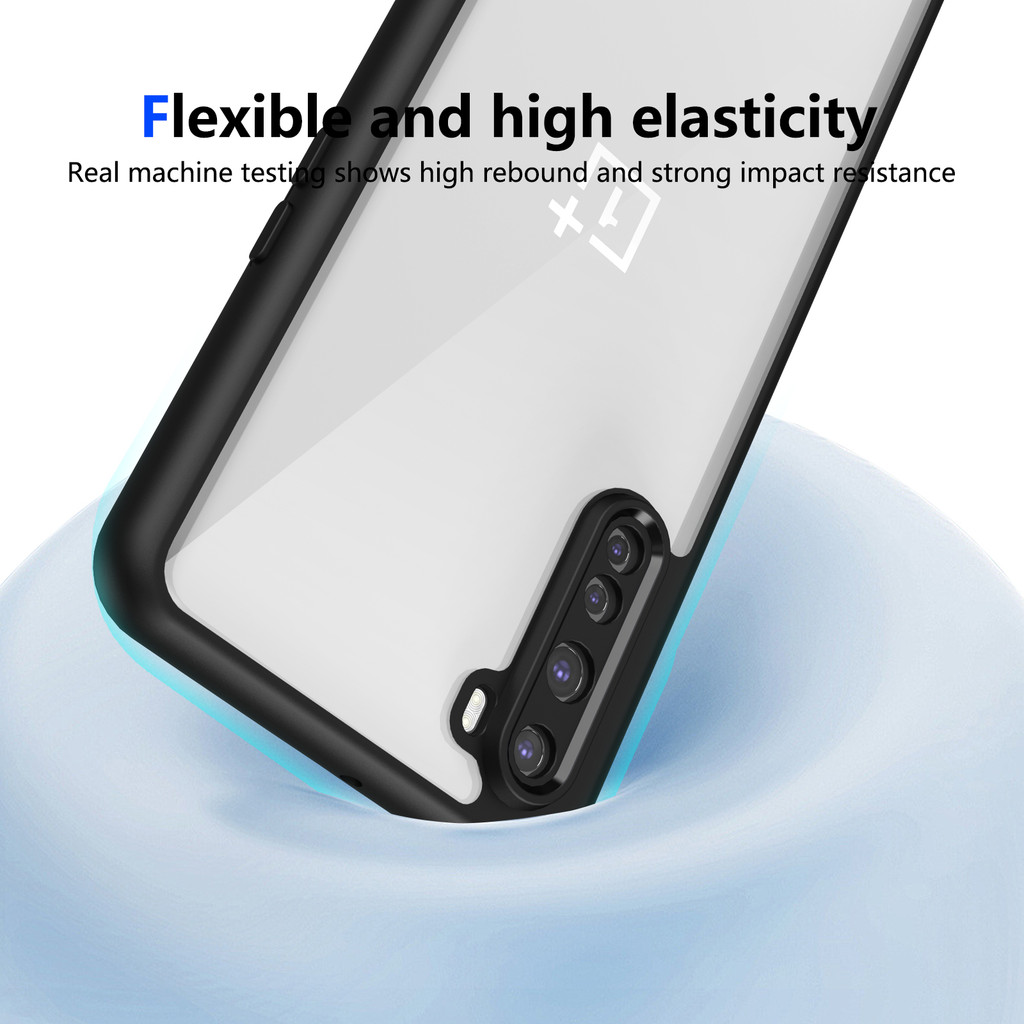 Ốp lưng OnePlus Nord 5G Vỏ 6,44 inch Model AC2001, AC2003 Vỏ trong suốt mờ thời trang cho OnePlus Nord 5G Vỏ điện thoại